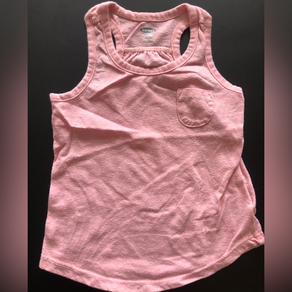 Old Navy 2T Light Pink Tank Top with Pocket